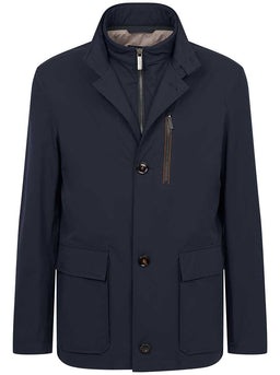 Bugatti Coats Bugatti - Rain Series Waterproof Navy Jacket