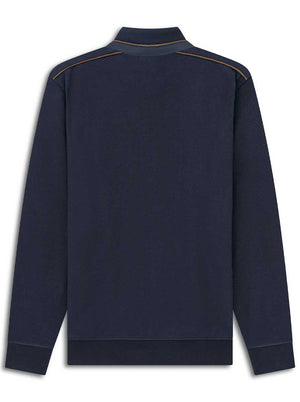 Bugatti Knitwear & Jumpers Bugatti -  1/4 Zip Navy Sweatshirt