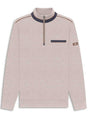 Bugatti Knitwear & Jumpers Bugatti -  1/4 Zip Stone Sweatshirt