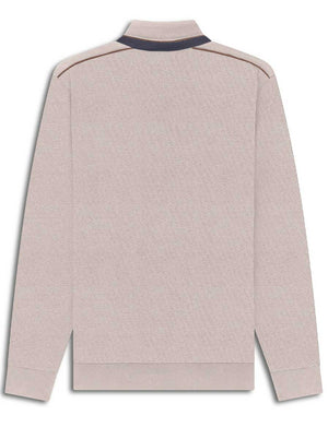 Bugatti Knitwear & Jumpers Bugatti -  1/4 Zip Stone Sweatshirt