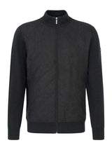 Bugatti Knitwear & Jumpers Bugatti - Full Zip Cardigan w/ Quilted Front