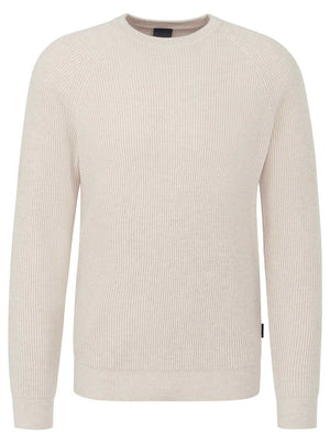 Bugatti Knitwear & Jumpers Bugatti - Ribbed Crew Neck Sweater