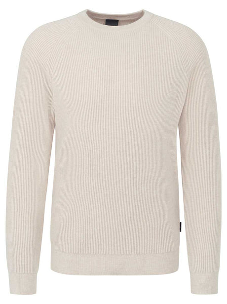 Bugatti Knitwear & Jumpers Bugatti - Ribbed Crew Neck Sweater