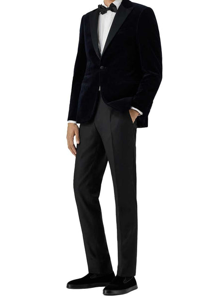 Canali Chinos/Trousers Canali - Black Wool Trousers