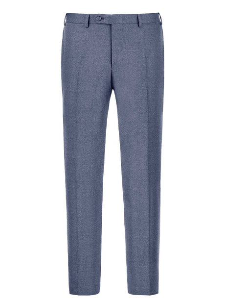 Canali Chinos/Trousers Canali - Blue Flannel Trousers