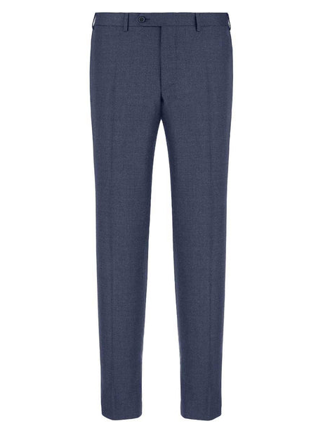 Canali Chinos/Trousers Canali - Blue/Grey Wool Trousers