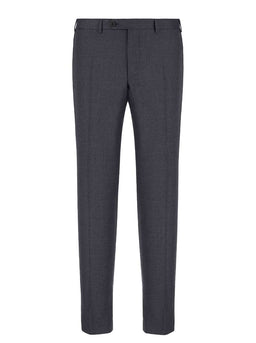 Canali Chinos/Trousers Canali - Grey Wool Trousers