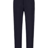 Canali Chinos/Trousers Canali - Navy Flannel Trousers