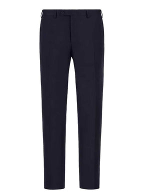 Canali Chinos/Trousers Canali - Navy Flannel Trousers