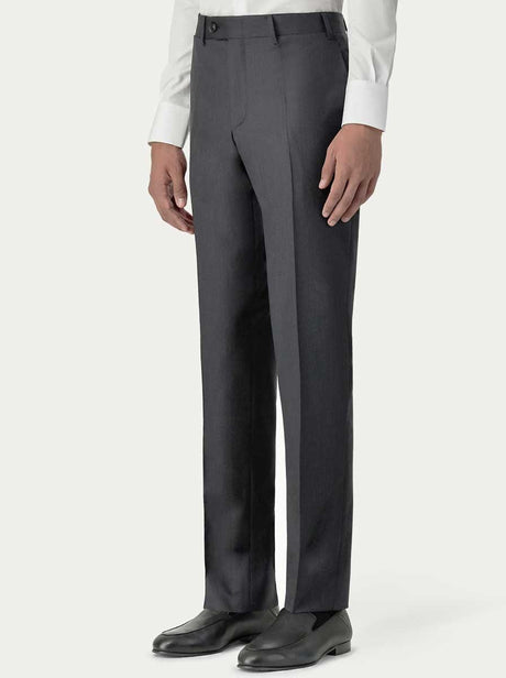 Canali Chinos/Trousers Canali - Summer Wool Grey Trousers