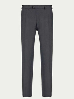 Canali Chinos/Trousers Canali - Summer Wool Grey Trousers
