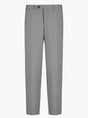 Canali Chinos/Trousers Canali - Summer Wool Light Grey Trousers