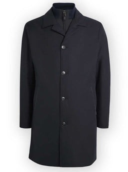 Canali Coats Canali - Outerwear - Modern Raincoat w/ Removable Gilet Insert