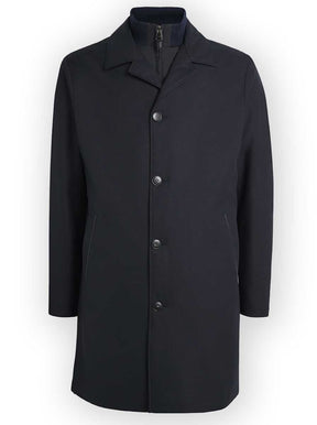 Canali Coats Canali - Outerwear - Modern Raincoat w/ Removable Gilet Insert