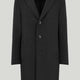 Canali Coats Canali - Overcoat - Charcoal Wool & Cashmere