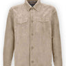 Canali Coats Canali - Suede Overshirt