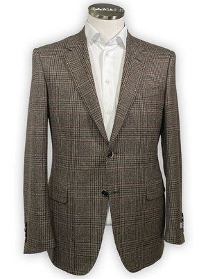 Canali Jacket/Blazer Canali - Biscuit Glen Check Wool Blazer