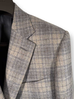 Canali Jacket/Blazer Canali - Blazer - Check Wool Beige