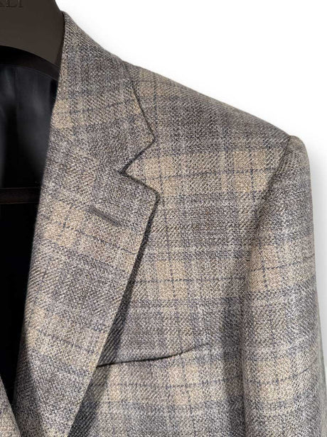 Canali Jacket/Blazer Canali - Blazer - Check Wool Beige