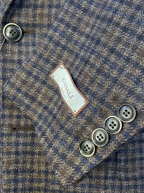 Canali Jacket/Blazer Canali - Blazer - Check Wool Biscuit