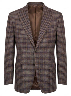 Canali Jacket/Blazer Canali - Blazer - Check Wool Biscuit