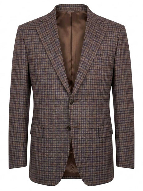 Canali Jacket/Blazer Canali - Blazer - Check Wool Biscuit