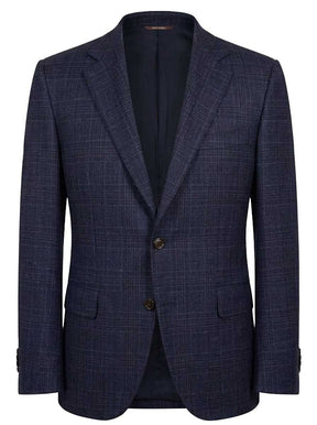 Canali Jacket/Blazer Canali - Blazer - Glen Check Wool Navy