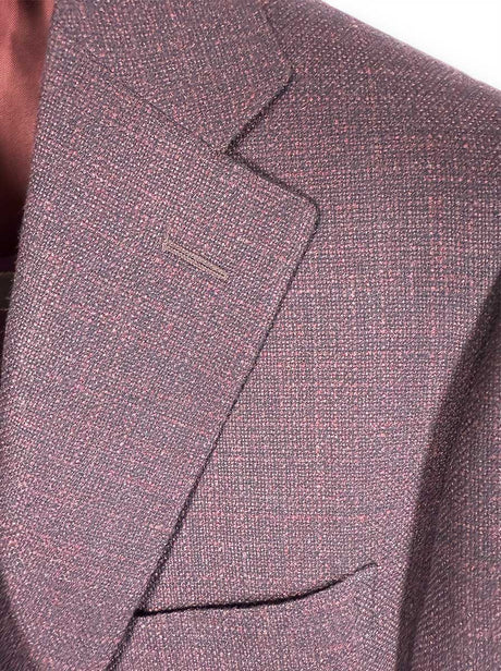 Canali Jacket/Blazer Canali - Blazer - Textured Wool Burgundy
