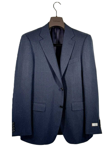 Canali Jacket/Blazer Canali - Blazer - Textured Wool Navy