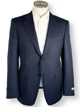 Canali Jacket/Blazer Canali - Blazer - Textured Wool Navy