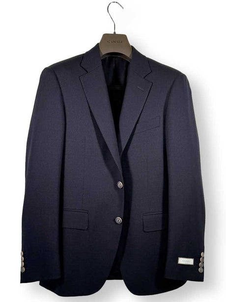 Canali Jacket/Blazer Canali - Blazer - Textured Wool Stretch Navy