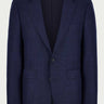 Canali Jacket/Blazer Canali - Blue Textured Wool Blazer