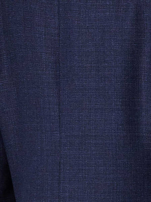 Canali Jacket/Blazer Canali - Blue Textured Wool Blazer