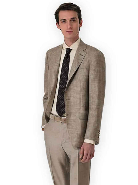 Canali Jacket/Blazer Canali - Linen, Silk And Wool Blazer