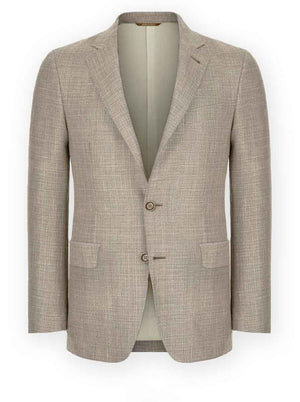 Canali Jacket/Blazer Canali - Linen, Silk And Wool Blazer