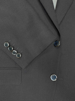 Canali Jacket/Blazer Canali - Neat Textured Wool Navy Blazer