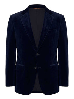 Canali Jacket/Blazer Canali - Velvet Navy Blazer