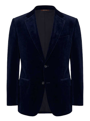 Canali Jacket/Blazer Canali - Velvet Navy Blazer