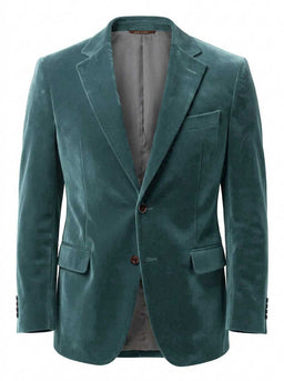 Canali Jacket/Blazer Canali - Velvet Teal Blazer