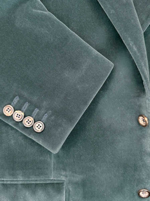 Canali Jacket/Blazer Canali - Velvet Teal Blazer