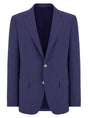 Canali Jacket/Blazer Canali - Wool Bright Blue Travel Blazer