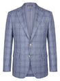 Canali Jacket/Blazer Canali - Wool, Linen and Silk Checked Blazer