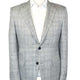 Canali Jacket/Blazer Canali - Wool, Silk & Linen Off-White Check Blazer