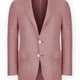 Canali Jacket/Blazer Canali - Wool, Silk & Linen Pink Blazer