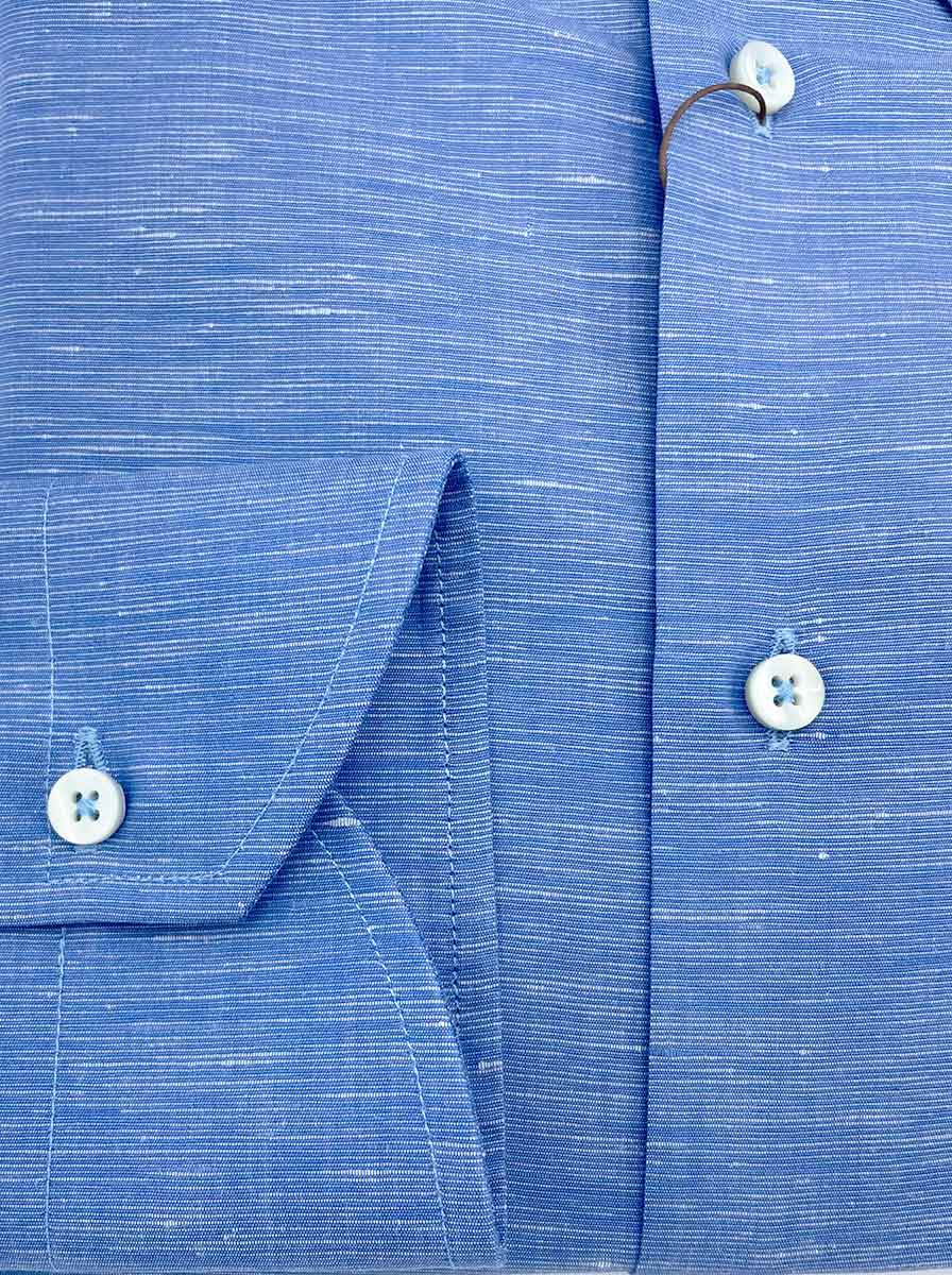 Canali Shirts Canali - Cotton/Linen Button Down Shirt
