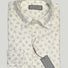 Canali Shirts Canali - Floral Print Cotton/Linen Off White Casual Shirt