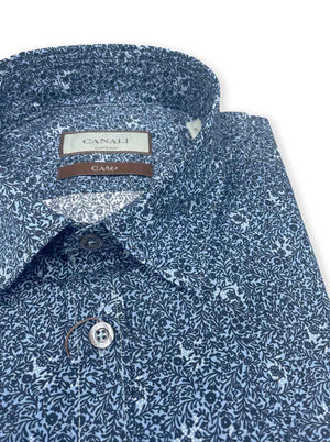 Canali Shirts Canali - Floral Print Shirt 223