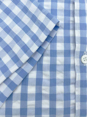 Canali Shirts Canali - Gingham Short Sleeve Shirt 124