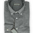 Canali Shirts Canali - Green/Grey Gingham Check Cotton Shirt