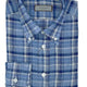 Canali Shirts Canali - Multi Check Button Down Linen Shirt